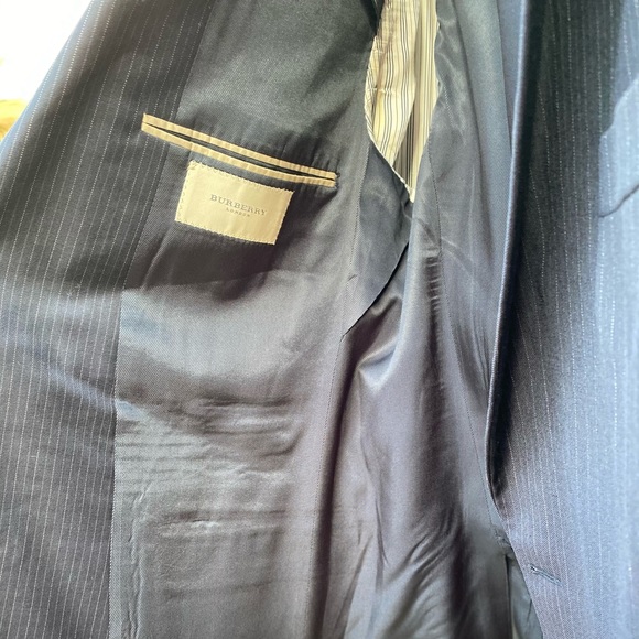NW Burberrys Nordstrom Pinstripe Sport Coat Sz 42L - Picture 5 of 11